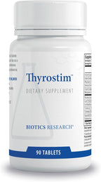 BIOTICS RESEARCH Thyrostim™ –Endocrine Support, Balance Thyroid Hormones, T3, T4, Aid Thyroid Gland, Boost Metabolism, Aid in Digestion, Support Nervous System 90 Tablets