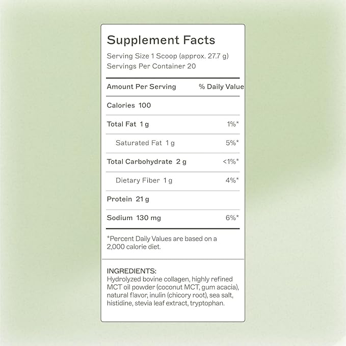Amy Myers MD Paleo Protein Powder - with Collagen Peptides for Gut Health - Supports Hair, Skin & Nails - Non-GMO, Gluten-Free, Non-Dairy & More - Salted Caramel - 19.54 oz (20 Servings)