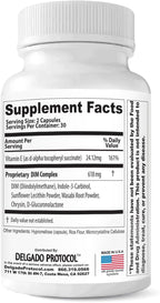 Estroblock PRO Triple Strength - 60 Capsules, DIM & Indole 3-Carbinol for Natural Hormonal Hormone Balance, Acne - Anti Toxic Estrogen Aromatase Inhibitor Blocker. Soy Free, Dairy Free, Non-GMO (1)