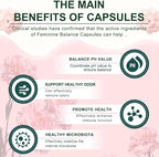 Feminine Balance & Hormone Support Capsules – Vaginal & Urinary Wellness, Healthy Flora, Hormone Health, Energy Vitality – LactoSpore, Cranberry, Pineapple & Primal Organ Blend, 90 Count
