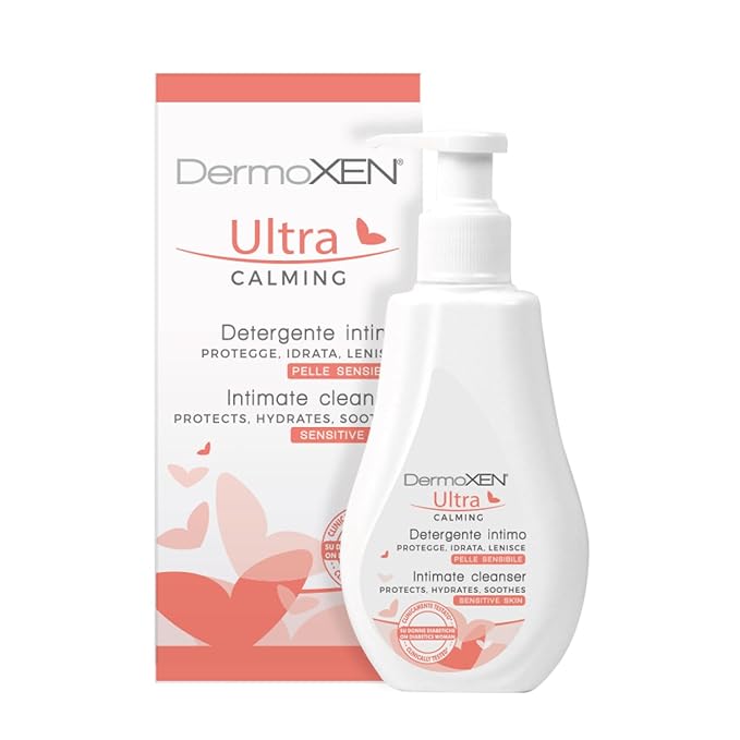 UltraCalming Natural Intimate Wash for Women | with Hyaluronic Acid for Vaginal Dryness Relief | Feminine Wash | Intimate Cleanser for Sensitive Skin | pH Balanced Vulva Care