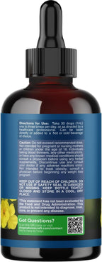 Organic Mullein Drops for Lungs - Herbal Lung Detox & Cleanse with Marshmallow Root Extract & Plantain Leaf for Respiratory Lung Health - Mullein Leaf Tincture Drops for Breathing Support - 4 Fl Oz