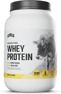 Levels Grass Fed Whey Protein Powder, No Artificials, 24G of Protein, Vanilla Bean, 2LB