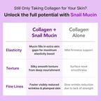 Glow, 1200mg Snail Mucin Supports Skin Elasticity, Collagen Peptides Jelly Stick, Kiwi Flavor, Biotin, Vitamin C, Hyaluronic Acid, Prebiotics, Korean Skin Care, 10 Sticks