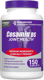 Nutramax Laboratories Cosamin® DS Joint Health Supplement with Glucosamine & Chondroitin for Adult Men & Women, Joint Supplement, 150 Caplets