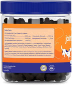 PupGrade Joint Support Supplement for Dogs - Glucosamine + Chondroitin with MSM and Perna - Supports Normal Hip & Joint Health for Occasional Discomfort, Beef Flavor - 180 Soft Chews