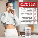 Sports Collagen Electrolytes Powder, 12.42 oz - Grass Fed Bovine & Wild Fish Hydrolyzed Type I, II, III Multi Collagen Peptides for Electrolyte Drinks, Unflavored Protein Powder with BCAA, Magnesium