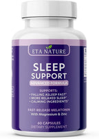 Sleep Supplement - Sleep Medicine for Adults with Melatonin, Resveratrol, Magnesium & Zinc
