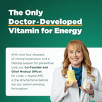 The Anytime You Need Energy Vitamin for Sustained Energy, Focus & Alertness with Jitter-Free Caffeine, 60 Chewable Energy Supplements (30 Servings), Mixed Berry