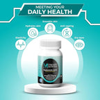 Hyaluronic Acid Supplement, Natural Skin Hydration, Advanced Joint Support and Mobility Booster, Type II Hydrolyzed Collagen, Turmeric, Glucosamine, Chondroitin, 30Caplets