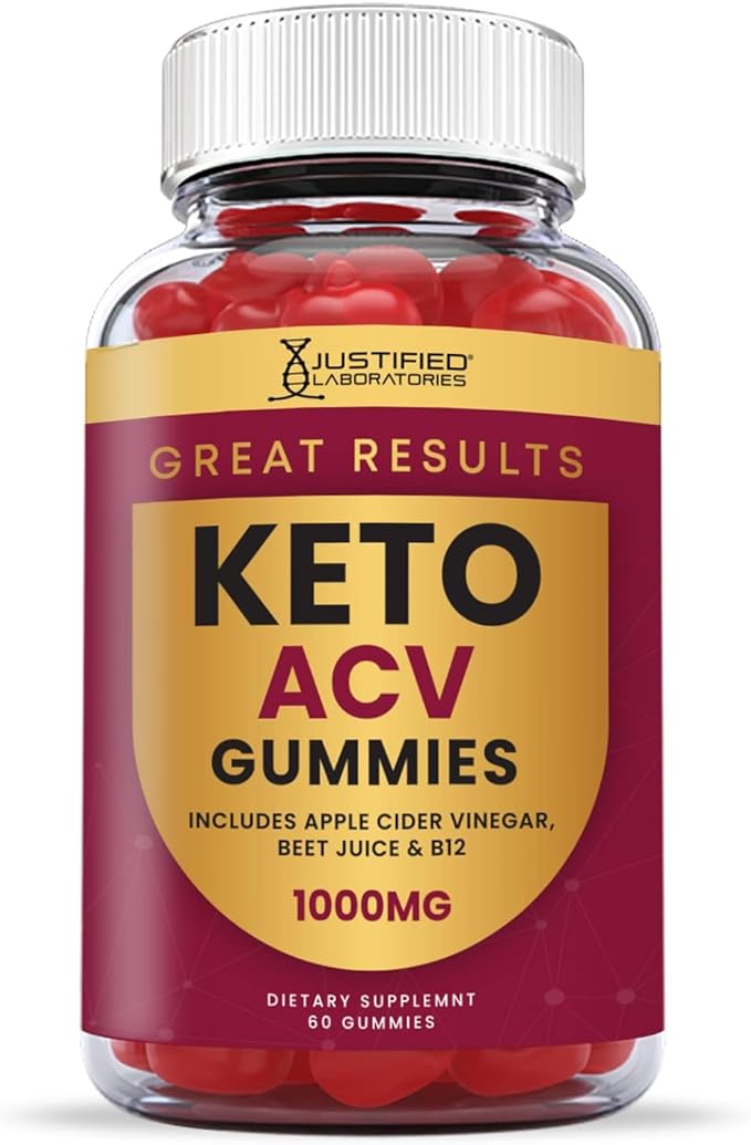 Great Results Keto ACV Gummies Advanced Formula 1000MG Great Results Keto Gummies Apple Cider Vinegar Formulated with Pomegranate Beet Juice Powder B12 Vegan Non GMO 60 Gummys