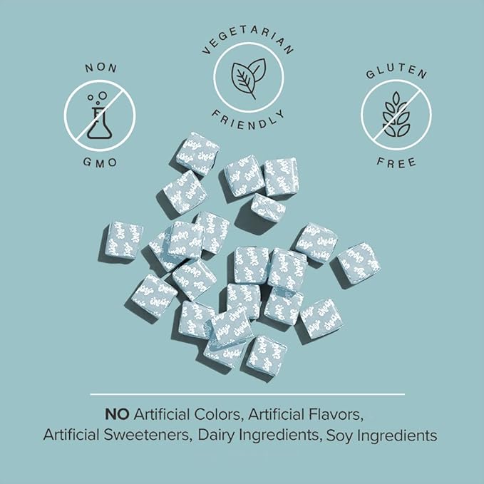Chewsy So Long Stress, Calm Fruity Chews, Stay Calm & Focused. w/L-theanine, Amino Acid, GABA, Glycine, Tyrosine, Taurine & Magnesium. Non-GMO and Gluten-Free. Tropical Fruity Chews, 6-Day Supply