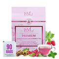 Hormone Balance Tea for Women – Raspberry Leaf, Dioscorea Persimilis, Hibiscus Tea Organic, Black Ginger for Menstrual Healthy Cycle Support, PMS & PCOS Support, Postpartum Recovery,90 Herbal Tea Bag