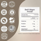 Zen Principle Grass-Fed Agglomerated Hydrolyzed Collagen Peptides 1.5 lb. Anti-Aging Protein Powder for Healthy Hair, Skin, Joints. Paleo Friendly, GMO and Gluten Free, Pasture-Raised Bovine.