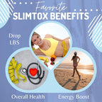 Slimtox™ Organic 15 Day Colon Cleanse & Detox for Flat Stomach Less Bloat & LBS w/Probiotics - Constipation Relief - Flushes Toxins, Boosts Energy