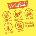 WellYeah Magnesium Citrate Gummies for Kids (2 Pack) - Chewable Stress Relief Supplement for Children - Natural Calm, Mood Support, Non-GMO, Gluten Free - Natural Sourced Flavors - 60 Gummies