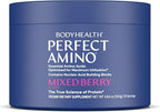 BodyHealth PerfectAmino - BCAA and EAA Powder for Pre and Post Workout - Amino Acid Energy Drink for Men and Women to Support Lean Muscle and Recovery - Mixed Berry - 20 Servings