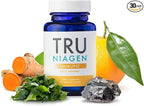 TRU NIAGEN Immune Support Supplement - Daily Defense - Vitamin C from Fermentation, Vegan Vitamin D3 2000 IU, Zinc, Plus Theracurmin (Curcumin) + Multi Award-Winning NAD Boosting Niagen 150mg 30ct