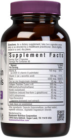 Bluebonnet Nutrition Beautiful Ally Hair, Skin & Nails, Hydrolyzed Collagen from Grass Fed Cows, Collagen Peptides Type 1 & 3, Non GMO, Gluten Free, Soy Free, Milk Free, 90 Vegetable Capsules