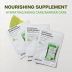 Wonjin Effect NOURISHING SUPPLEMENT MASK 1.05 fl Oz*10 pieces Hydrating, Moisturizing, Skin Elasticity, Wrinkle Care