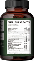 Rigma Herbal BEE Gut Health - Gas and Bloating Relief, Constipation, Leaky Gut Repair - Gut Cleanse & Restore Digestion - Promote Regularity, Colon Cleanser, 60 Capsules