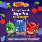 L'il Critters PJ Masks Melatonin Gummy Supplements, 60 Gummies (Pack of 2)