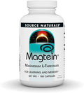 Source Naturals Magtein Magnesium L-Threonate, 667mg, Supports Focus, Mood, Healthy Memory, Cognitive Function - 180 Capsules