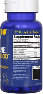 Acetylcholine Brain Food - Acetyl L-Carnitine & Alpha GPC Supplement - Supports Production of Acetylcholine - Neurotransmitter Supplement for Cognitive Function - 60 Capsules