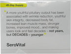 Sero-Vital Renewal Complex - Reverse The Signs of Aging - Clinically Tested to Increase Human Growth Hormone (HGH) - 180 Capsules
