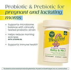 MegaFood Baby & Me 2 Prenatal Probiotic, Vegetarian Pregnancy Prebiotics and Probiotics for Women, Digestive Health & Immune Support with Vitamin B6 for Morning Sickness Relief, 30 Capsules