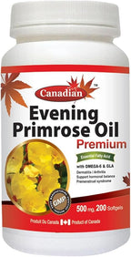 Nutridom Evening Primrose Oil Omega-6 & GLA 500mg 200Softgels