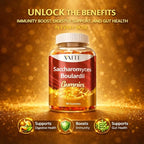 Saccharomyces Boulardii Probiotics 500mg - Gut Health Supplements & Candida Support, Probiotic for Women & Men, Digestive & Immune Supports, Supplement, Non-GMO, Gluten Free, 60 Vegan Gummies