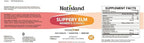 Slippery Elm for Women Gummies, Organic Slippery Elm Bark Extract with Probiotics, Sea Buckthorn, L-Glutamine for Gut & Digestive Health, Throat & Respiratory Support, Sugar Free, Vegan, 60 Gummies