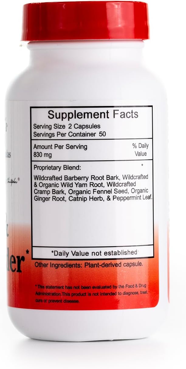 Christopher's Original Formulas Liver & Gallbladder Formula Capsules - Gallbladder Supplements with Digestive Enzymes - Supports Digestive System with Natural Herbs - Pack of 6