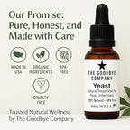 Organic Yeast Infection Relief Oil - Cinnamon, Clove & Sea Buckthorn Blend for Fast Itch & Discharge Relief - Natural, Non-Greasy Formula Hand Made in Florida