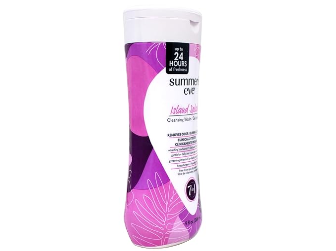 Summer's Eve Feminine Cleansing Wash for Sensitive Skin | Island Splash 9 fl oz | 1-Unit