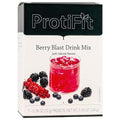 Proti Fit - High Protein Fruit Flavored Powder Drink Mix, Low Calorie, Sugar Free, Appetite Suppressant, 7 Servings Per Box (Berry Blast)