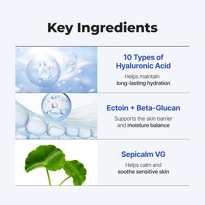 ISNTREE Hyaluronic Acid Daily Sun Gel 50ml, 1.69 fl oz, SPF 30, Korean Skincare, Moisturizing, No White Cast, Lightweight, Mild Formula, Daily SPF, Korean Sunscreen