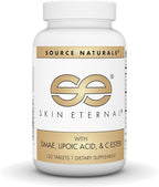 Source Naturals Skin Eternal, with DMAE, Lipoic Acid, and C Ester, for Healthy Skin Support* - 120 Tablets