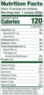 Vega Protein and Greens Protein Powder, Vanilla - 20g Plant Based Protein Plus Veggies, Vegan, Non GMO, Pea Protein for Women and Men, 1.2 lbs (Packaging May Vary) (Pack of 1)