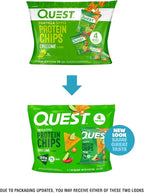 Quest Nutrition Chili Lime Tortilla Style Protein Chips, 20g Protein, 3g Net Carbs, Low Carb, Gluten Free, 1.1 oz (Pack of 4)