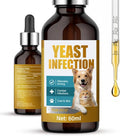 Yeast Infection Treatment for Dogs - Soothing Ear & Skin Relief for Itch & Inflammation, Natural Dog Allergy Support