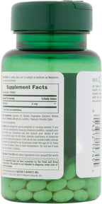 Melatonin by Nature's Bounty, 100% Drug Free Sleep Aid, Dietary Supplement, Promotes Relaxation and Sleep Health, 5mg, 90 Rapid Release Softgels