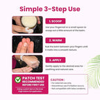 Fragrance Free Vulva Balm Moisturizer for Women – Intimate Hydration & Menopause Dryness Support – Natural Feminine Balm for Vulvar Irritation & Itching – Hormone Free – 3 oz
