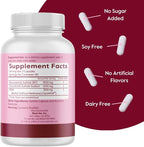 BESTVITE Glucosamine Chondroitin MSM 500/400/100 per Capsule (240 Capsules) with Patented OptiMSM - Maximum Strength Formula for Joint Support - No Stearates - Gluten Free - Non GMO