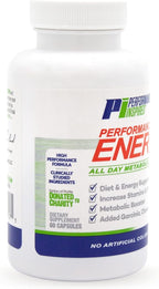 PERFORMANCE INSPIRED Nutrition Diet & Energy Capsules – Natural Green Coffee, Garcinia Cambogia & Green Tea – Supports Energy & Metabolism – 60 Count