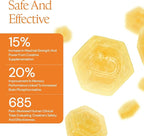 Create Creatine Monohydrate Gummies for Men & Women, Boost Focus, Strength, and Endurance, Anti-Melting Formula, Vegan, Gluten-Free, Non-GMO, 1.5g of Creatine per Gummy (Orange)