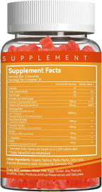 2 Pack Ashwagandha Gummies & Vitamin D3, 3000mg Extra Strength Ashwagandha Root Extract for Boosts Energy, Immune Support, Non-GMO, Strawberry Flavor, 120 Count