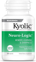 Kyolic Specialty Series Neuro-Logic, for Memory, Learning & Sharpness *, 120 Capsules