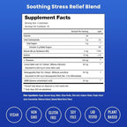 NutraChamps Calm Gummies, Stress Gummies Supplement with Ashwagandha, L-Theanine, GABA, Vitamin B6 & Lemon Balm, Supports Mood, Focus & Stress Relief, Natural Berry, 90 Gummies